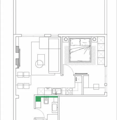 Lägenhet Rooftop Sunset View Tirana