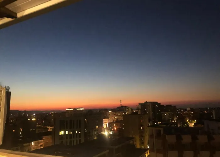 Rooftop Sunset View
